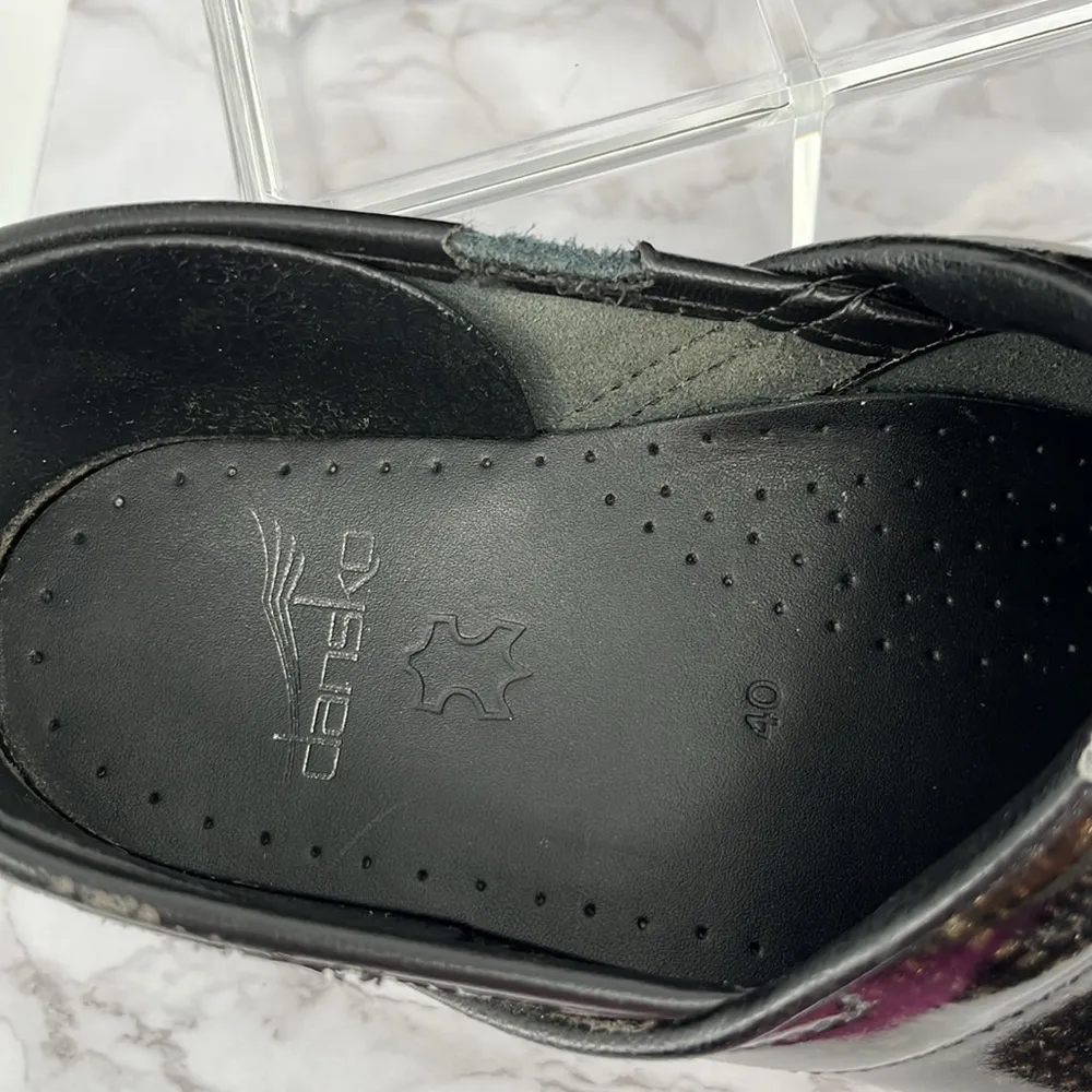 DANSKO Slip On Clogs Size 40 Classic Non Slip Nurse Utility Durable Work‎ Wear - Image 2