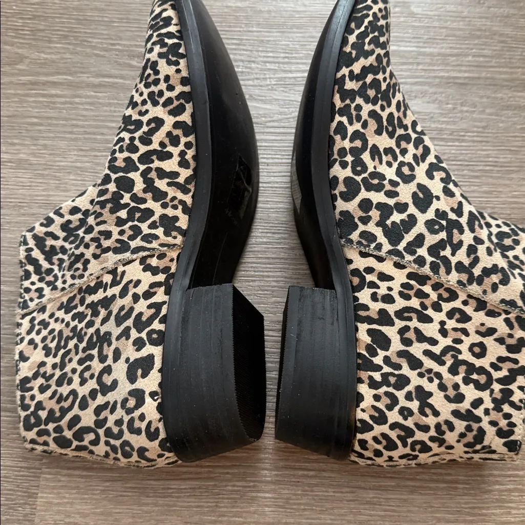 Dolce Vita leopard print booties 7.5 Tan - Image 5