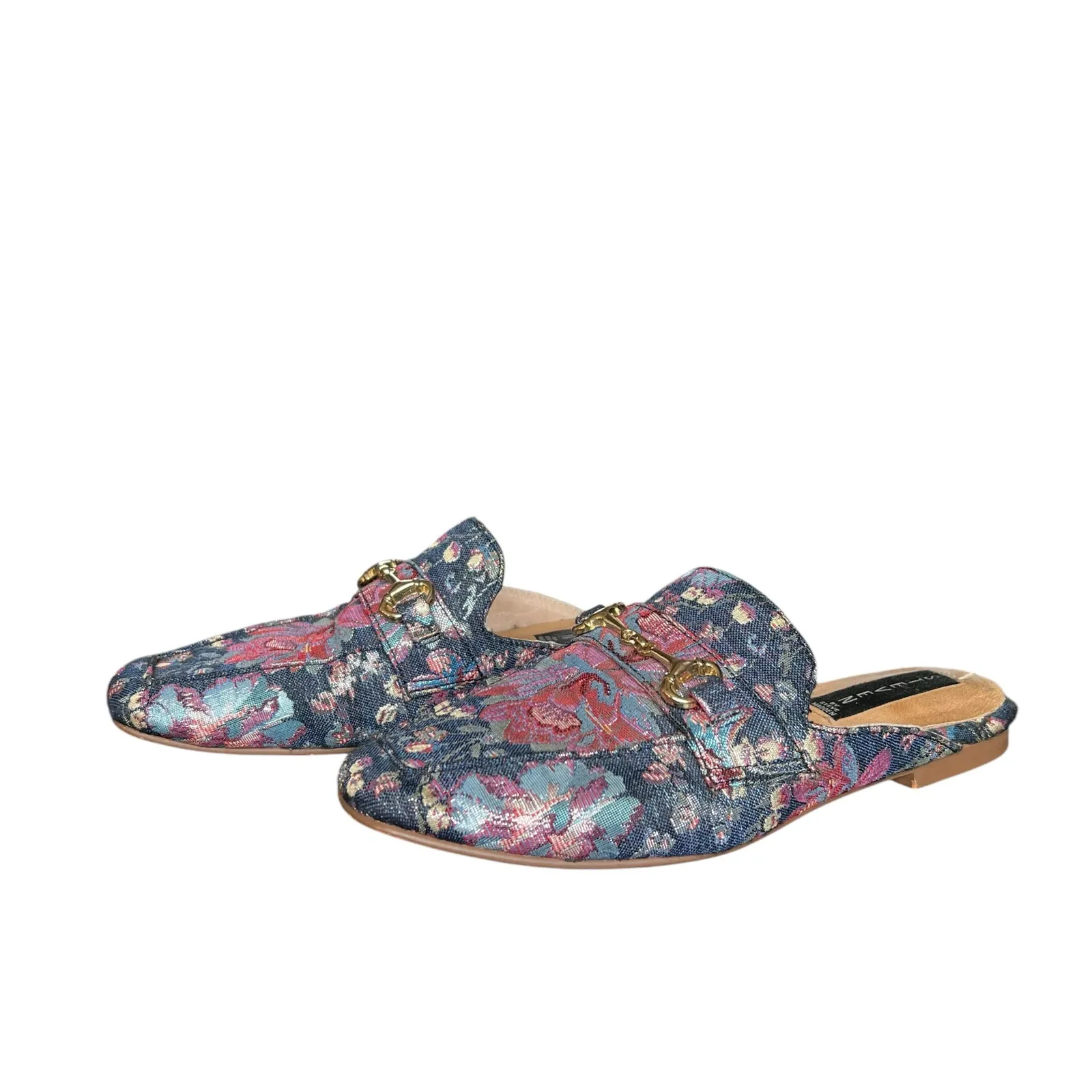Steven by Steve Madden Womens Razzi-E Slides Slip-On Mules Floral Fabric Size 7 - Image 4