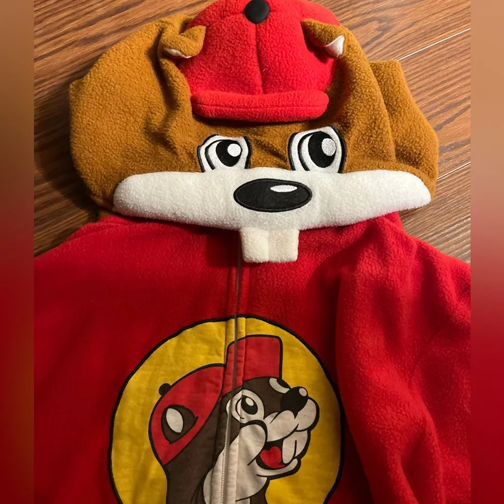 Unisex adult Bucees beaver zipper one piece costume - Image 2