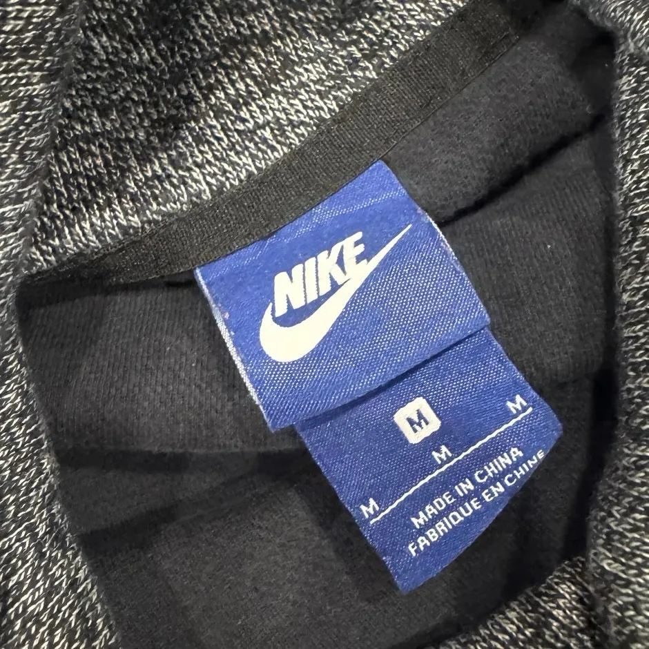 Nike Women’s Cowl Neck Sweatshirt, Medium, Heather Gray - Image 4