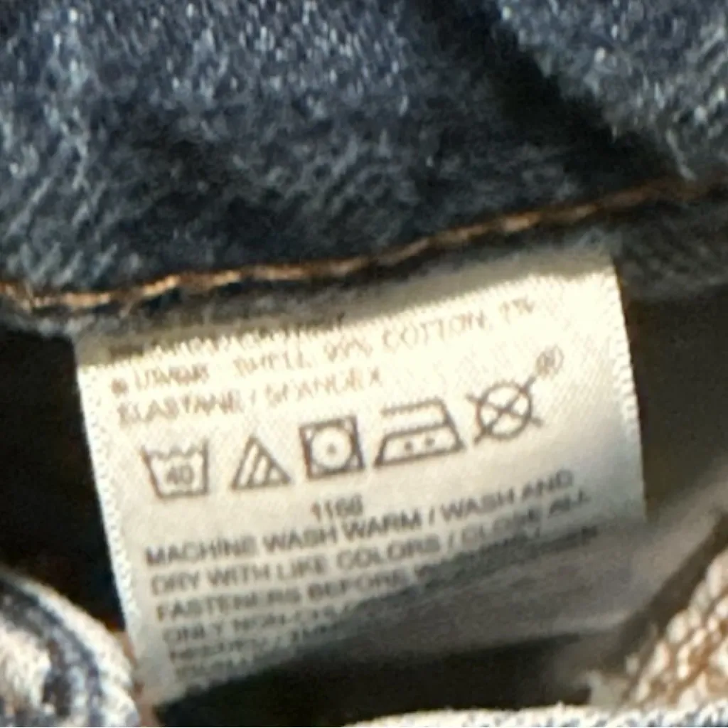 Banana Republic High Rise Button Fly Wide Leg Cropped Denim Culottes Jean - Image 7