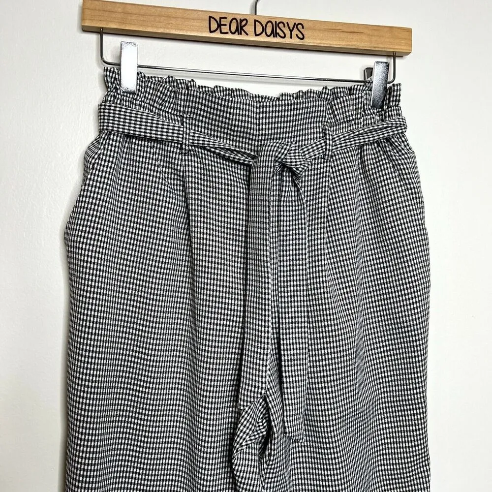 Sienna Sky Houndstooth Paper Bag Pants - Image 2