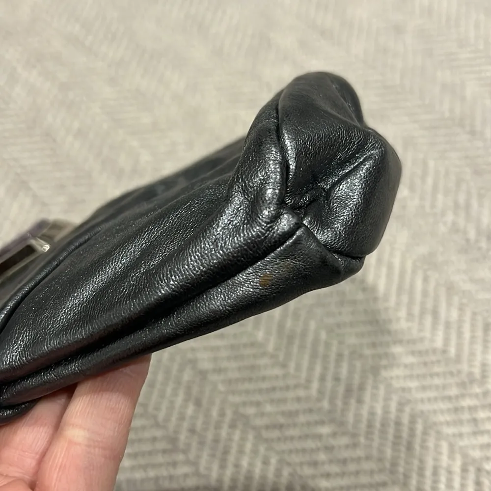 Marc By Marc Jacob’s metallic Leather Clutch - Image 9