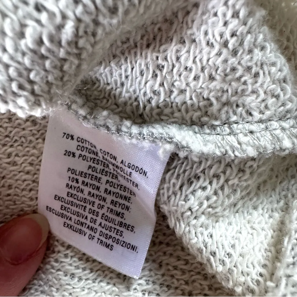 Anthropologie Beaded Peter Pan Collar Sweatshirt, XS - Image 7