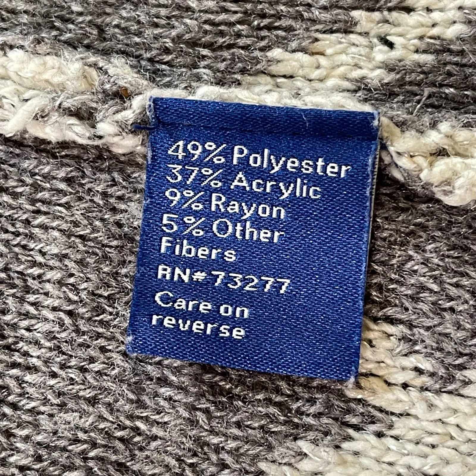 Apt. 9 | Long White Lattice Patterned Longline Cardigan | Medium - Image 8