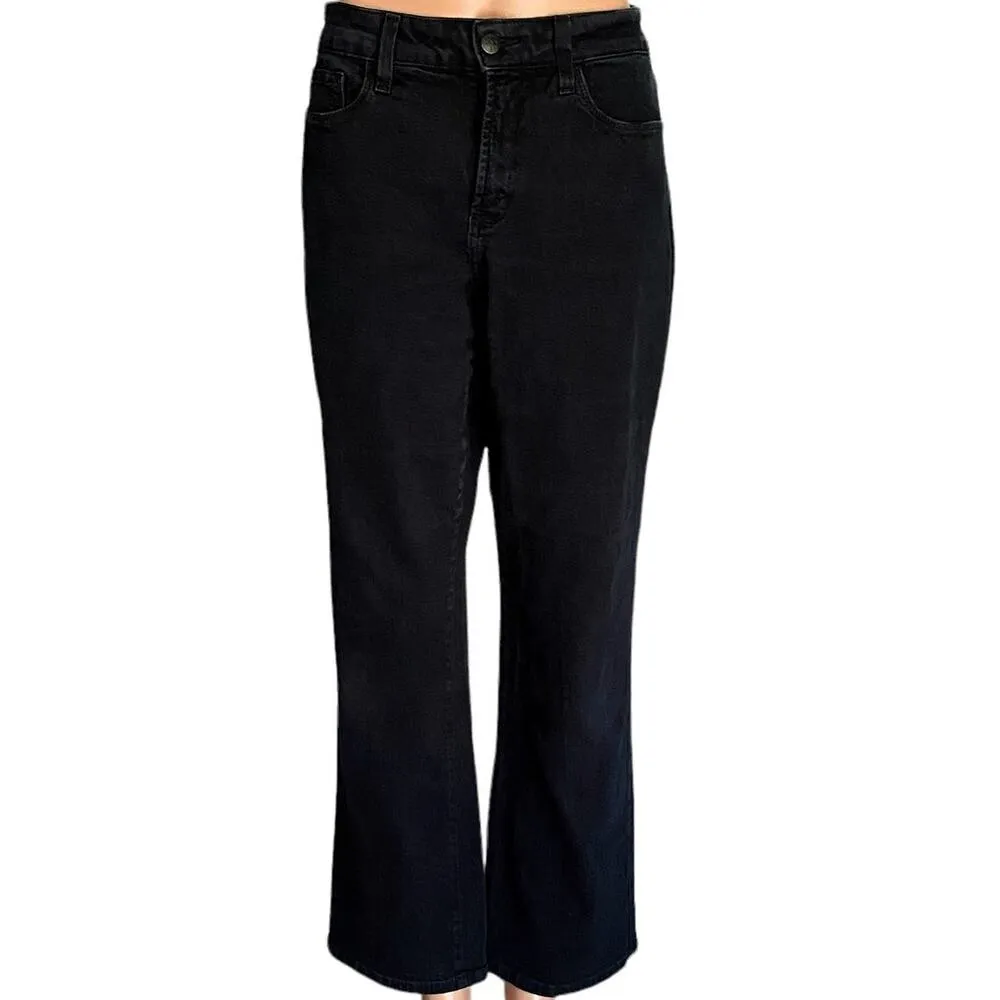 NYDJ Black Bootcut Denim Jeans ~ Women's Size 10P - Image 2