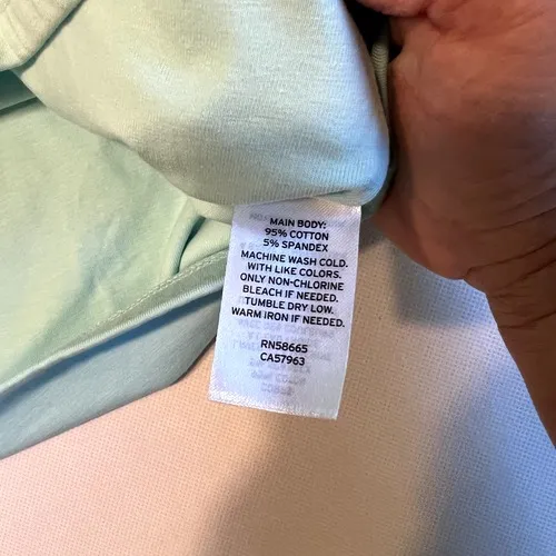 BP. Womens Top Tube Top Size 4X Plus Size New With Tags blue‎ Cotton Blend Blue - Image 3