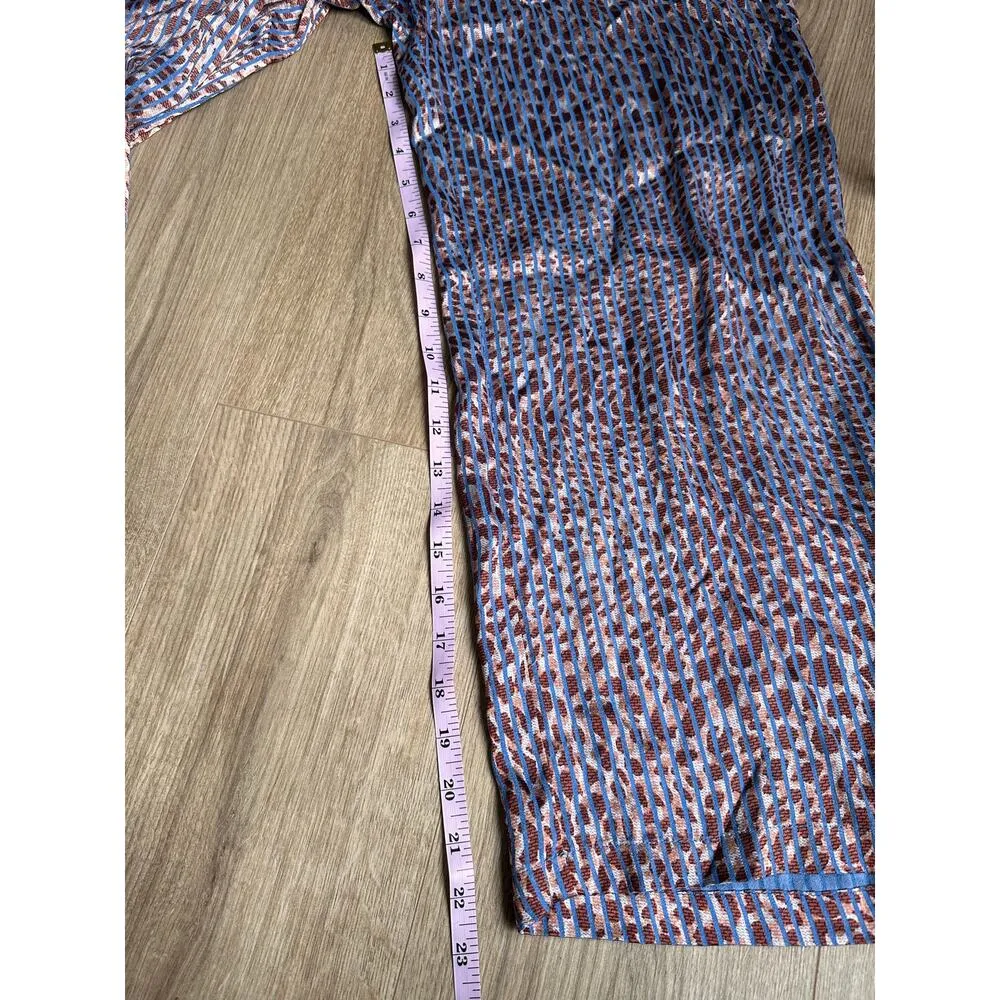 Waverly Grey Ivy Jumpsuit size 2 Eclectic Print Purple - Image 9