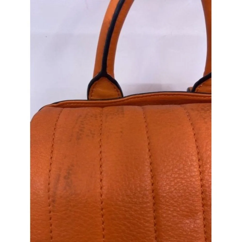 Rag And Bone Mini Pilot Orange Leather Backpack - Image 4