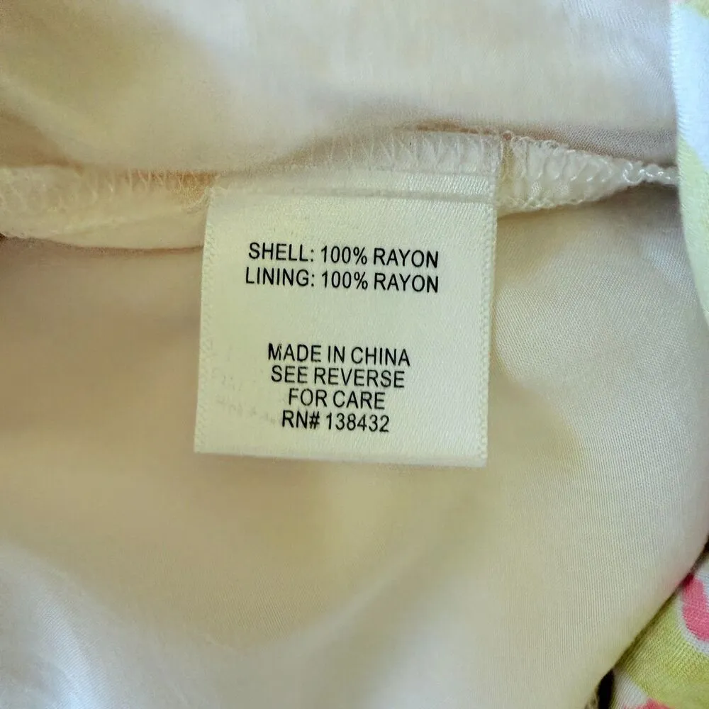 Modcloth Whole Lotta Loveliness Wrap Skirt Floral Tropical Springtime Tulip XL - Image 5