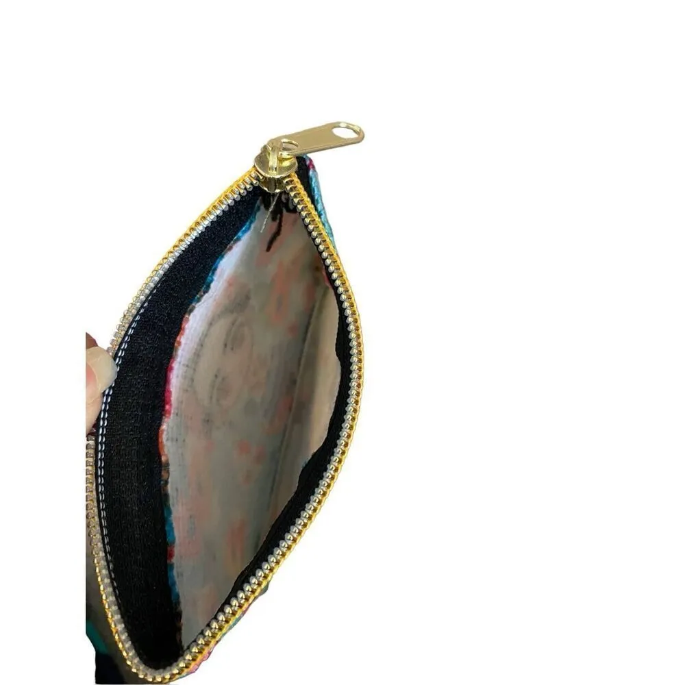 Frida Kahlo Crossbody Bag And Coin Purse Matching Set Mexican Pink - Image 15