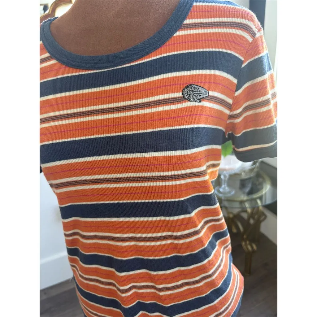 Her Universe Star Wars Striped Ringer T-Shirt‎ Unisex M Multicolor - Image 2