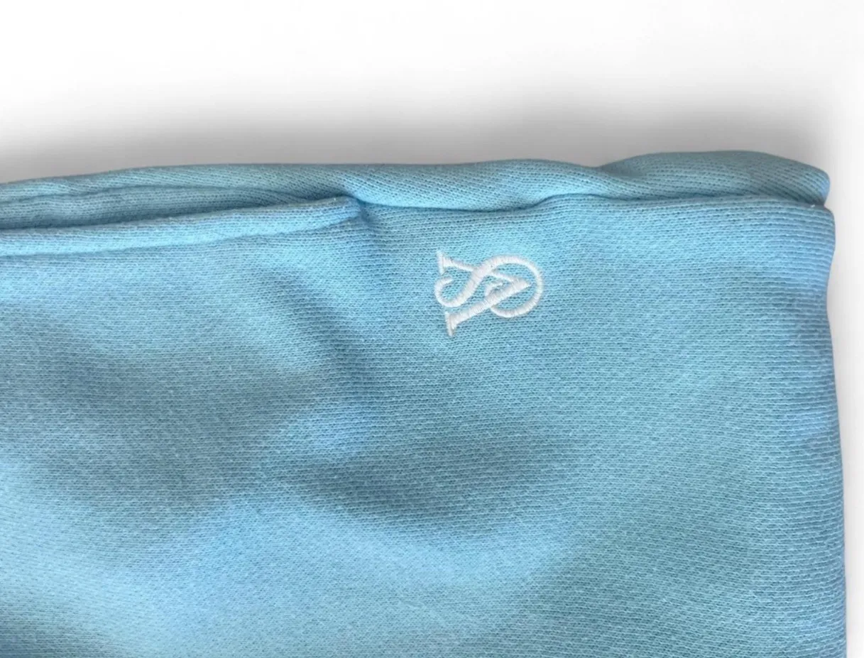 Victoria's Secret High Waist Jogger Sweatpant Light Blue Womens Medium - Image 4