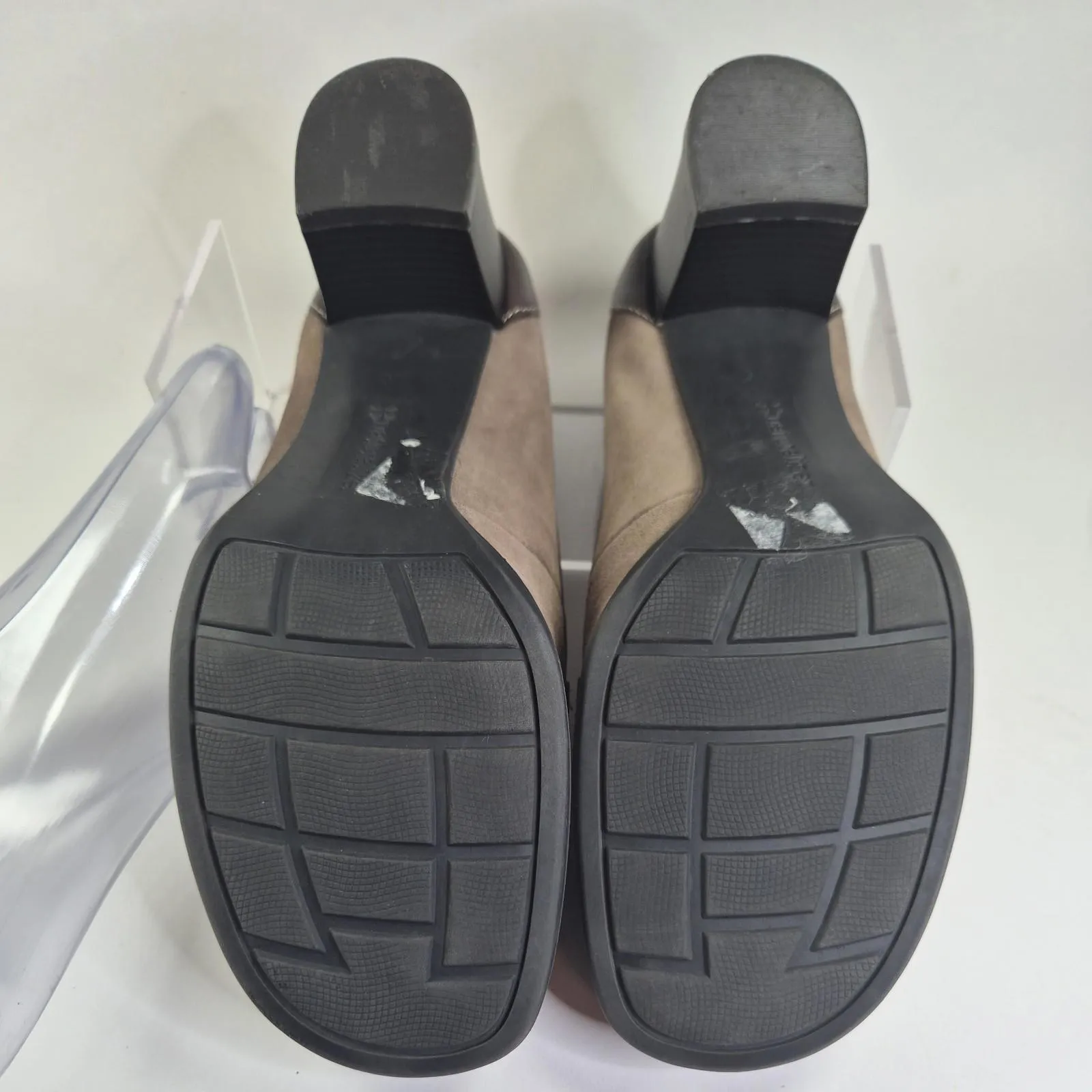 Naturalizer Fyre Loafer Shoes 10M Suede Style 3 inches Heel - Image 7