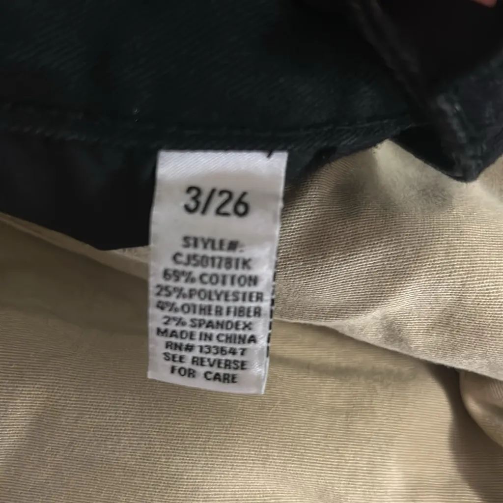 Celebrity Pink‎ Skirt Women's 3/26 Black Denim Festival Stretch Short Pockets - Image 6