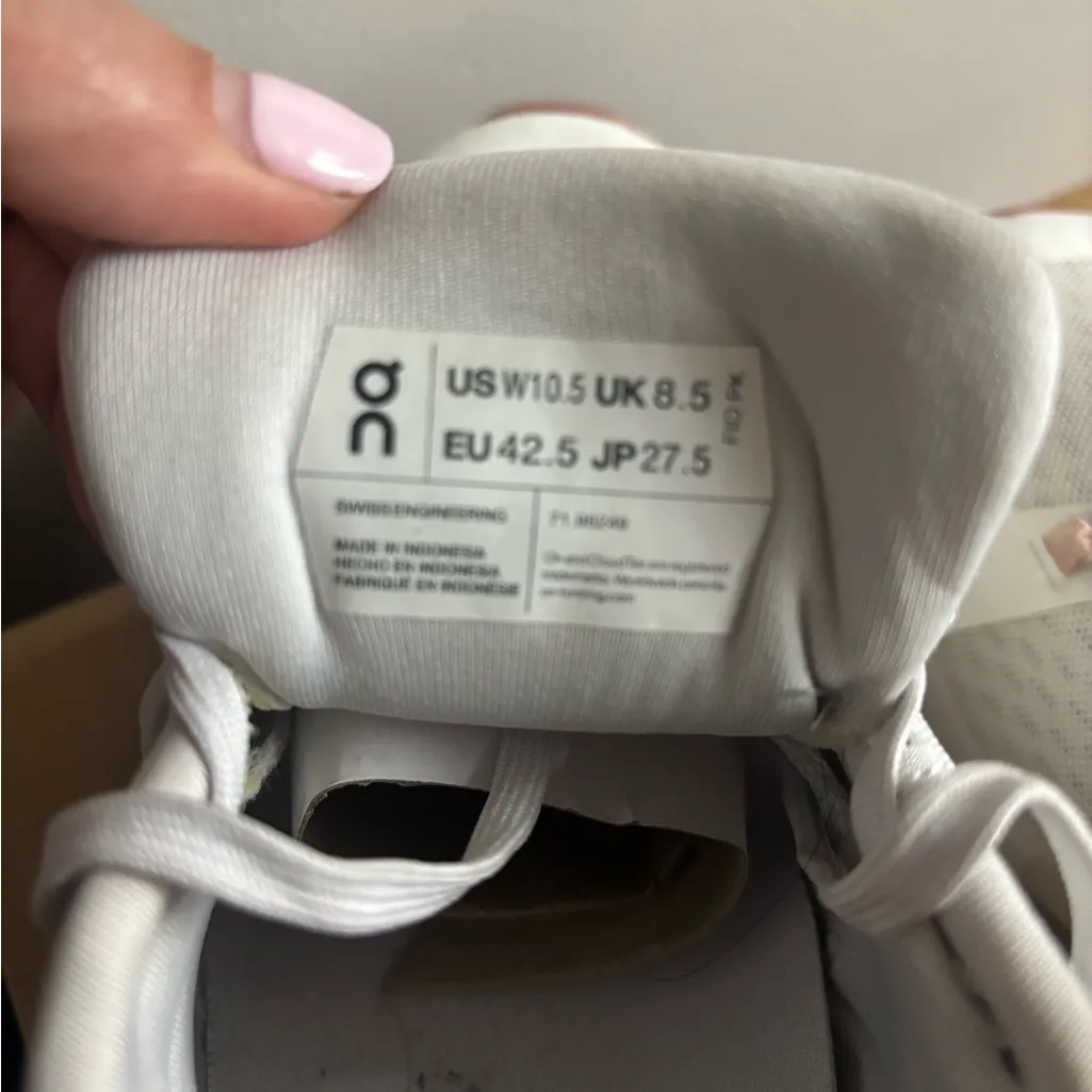 Women's Cloudflyer 4 | White & Yellow | On Size 10.5 - Image 12