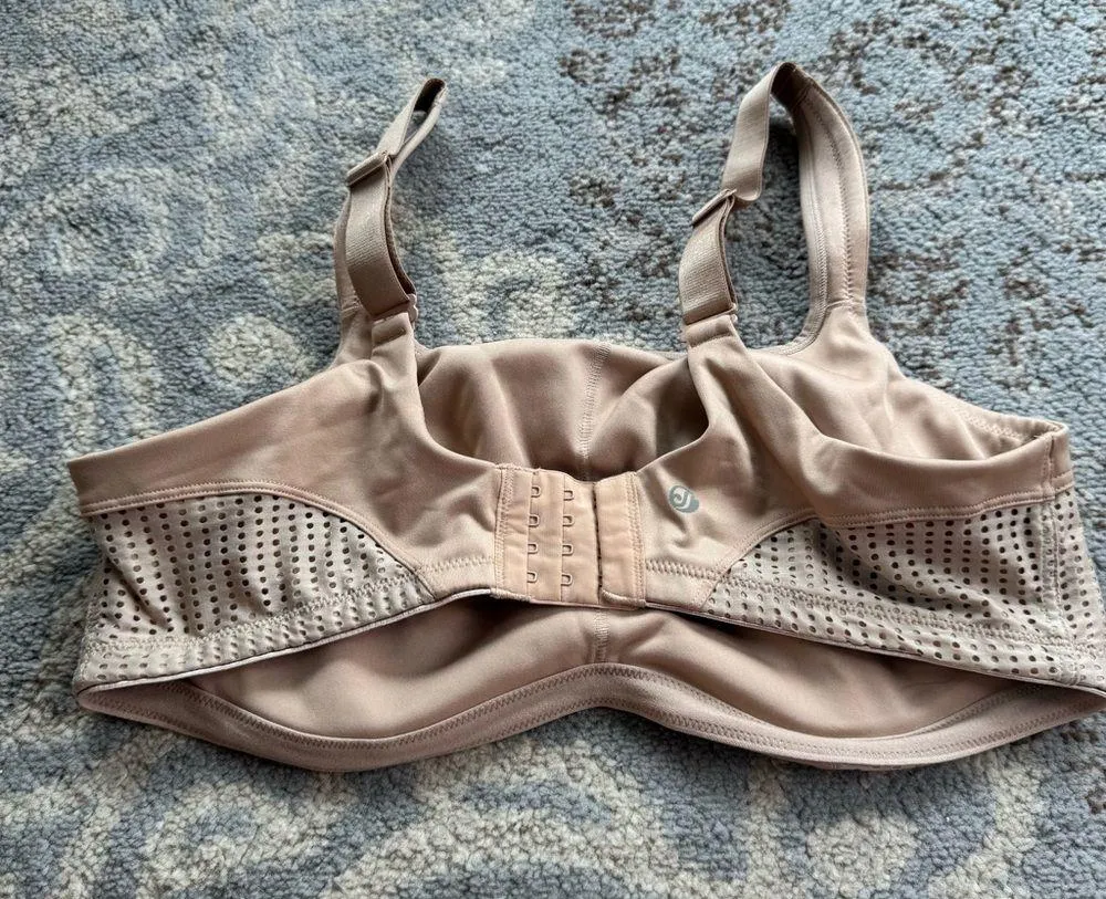 Soma Sport Max Support Underwire Sports Bra Beige 40C Tan Size undefined - Image 3