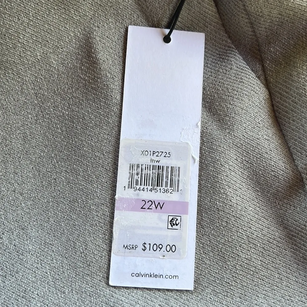 Calvin Klein Light Gray Dress Pants - Image 6