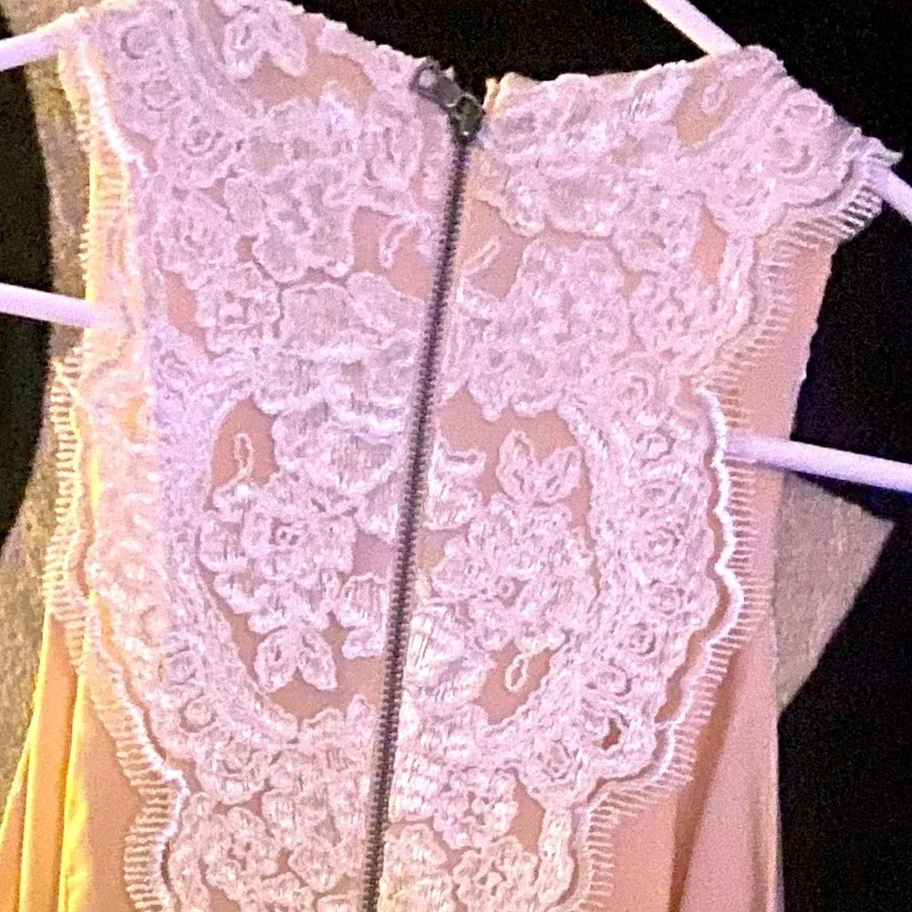 Alice + Olivia Cream Halter A-Line Mini Dress - Image 7