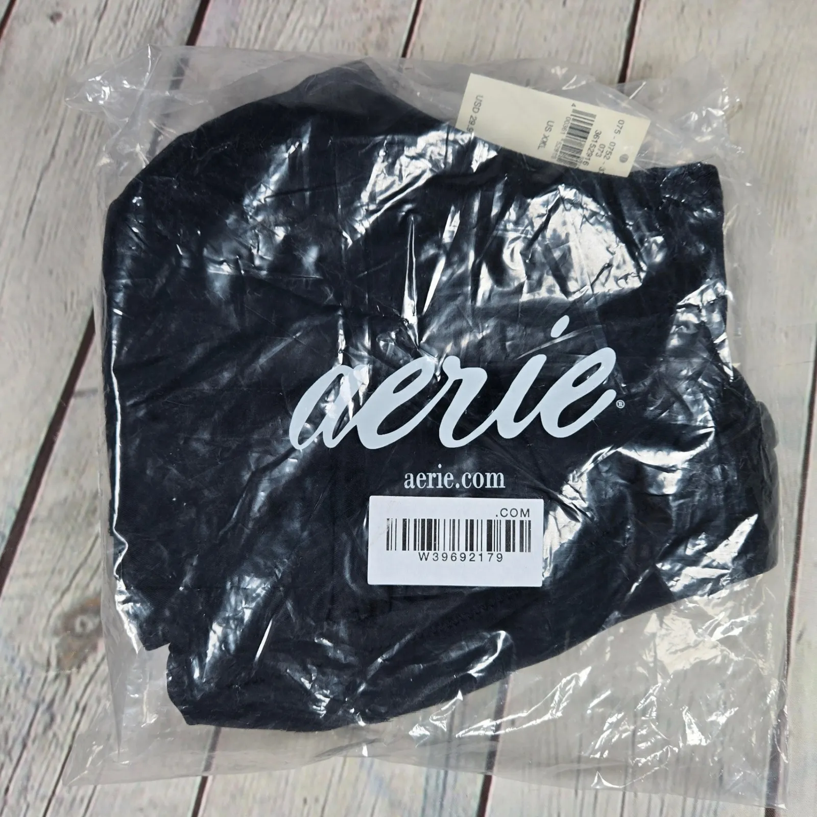 Aerie Black Triangle Bikini Top Swimsuit Beach Resort Size XXL - Image 12