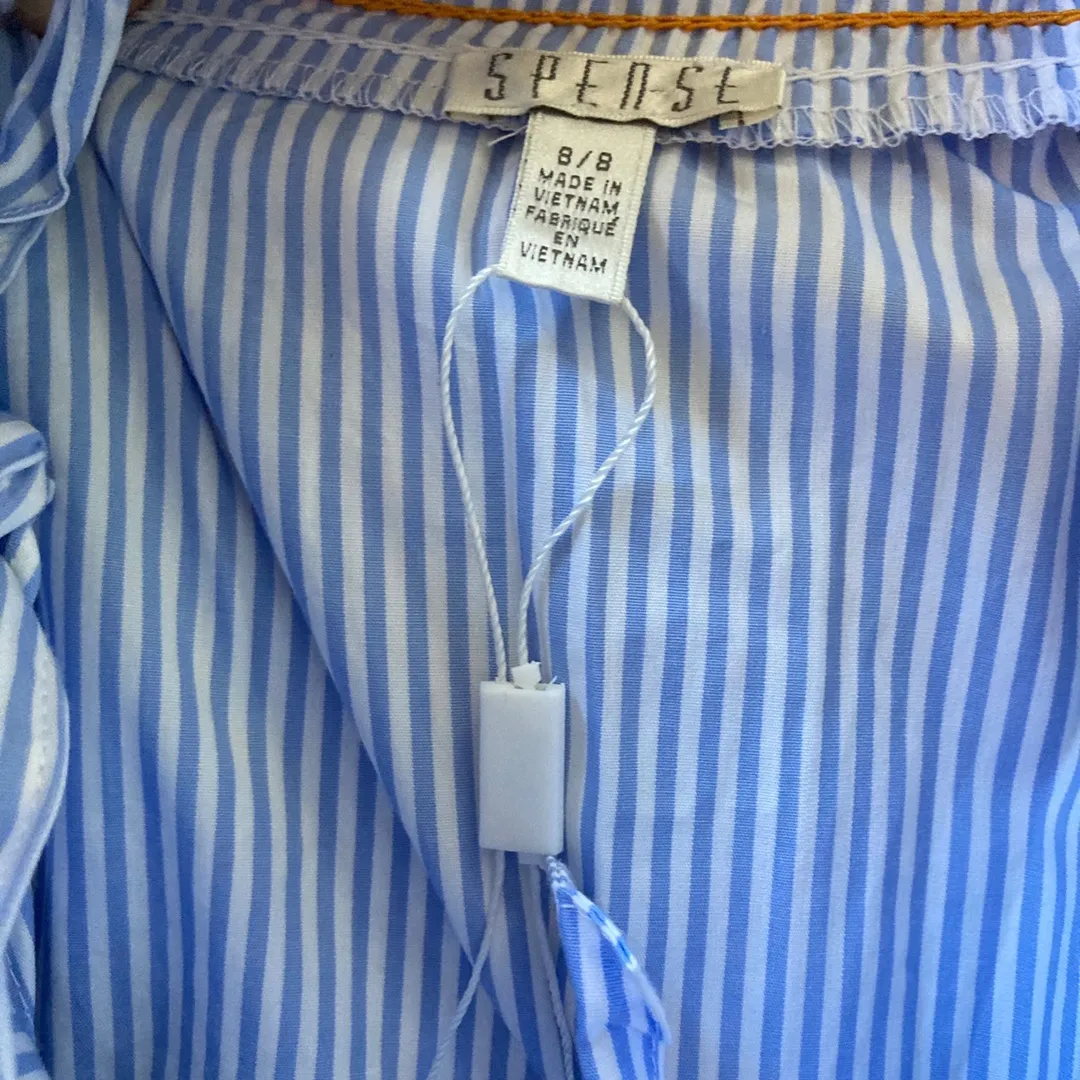 Cold Shoulder Striped Dress - Image 6