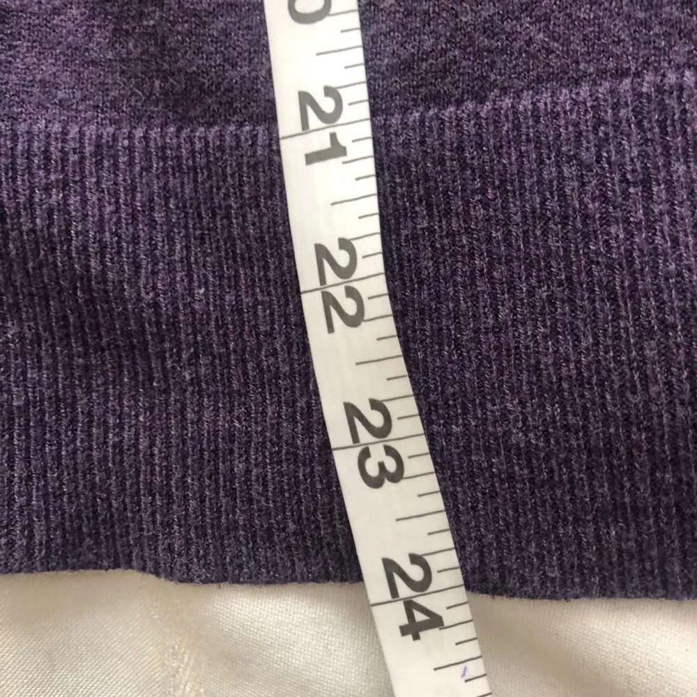 Mossimo Long Sleeve Crewneck Pullover Sweater Purple M Size M - Image 3