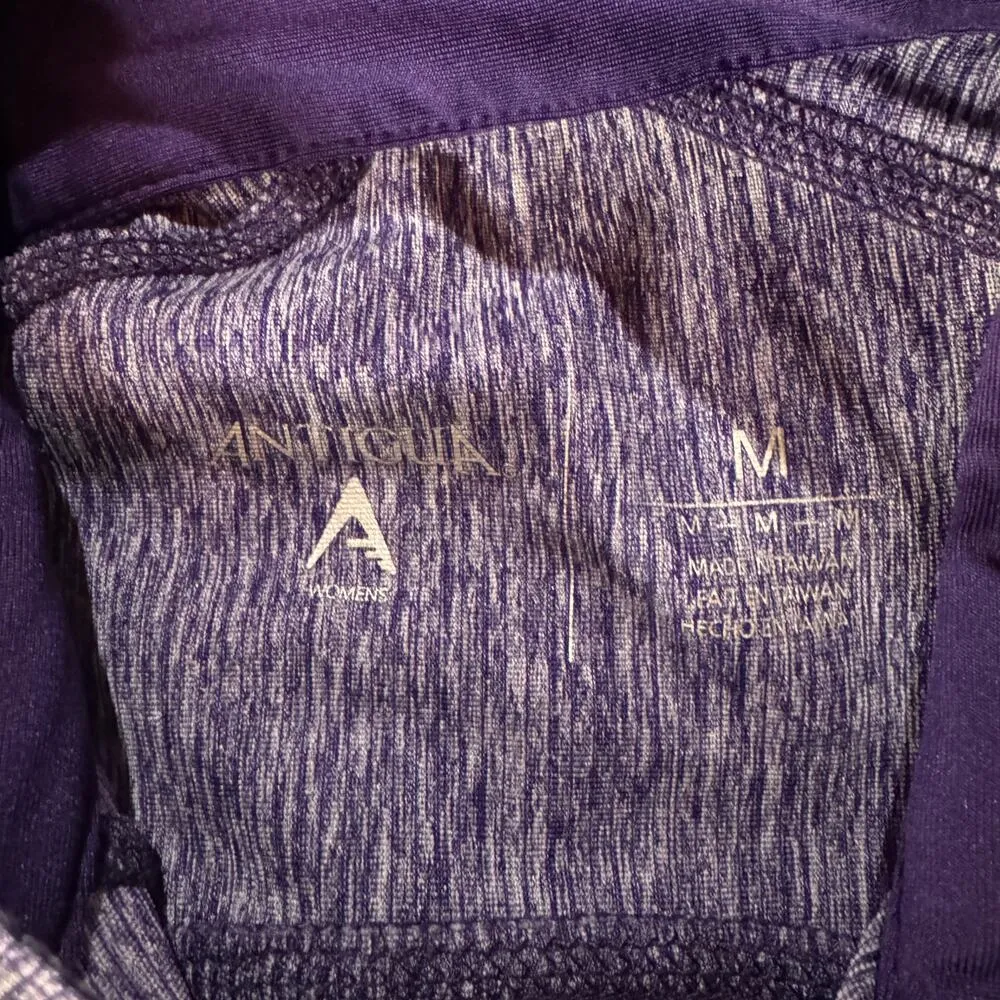 Colorado Rockies Baseball Medium Pullover Jacket 1/2 Zip Heather Stretch Womens - Image 7