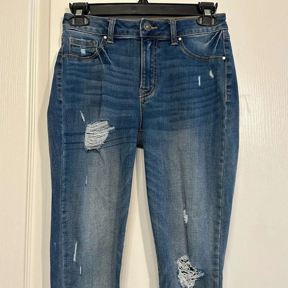 New York REWASH Brand Los Angeles Mid Rise Denim Jeans Size 3/26 EUC #6690 - Image 2