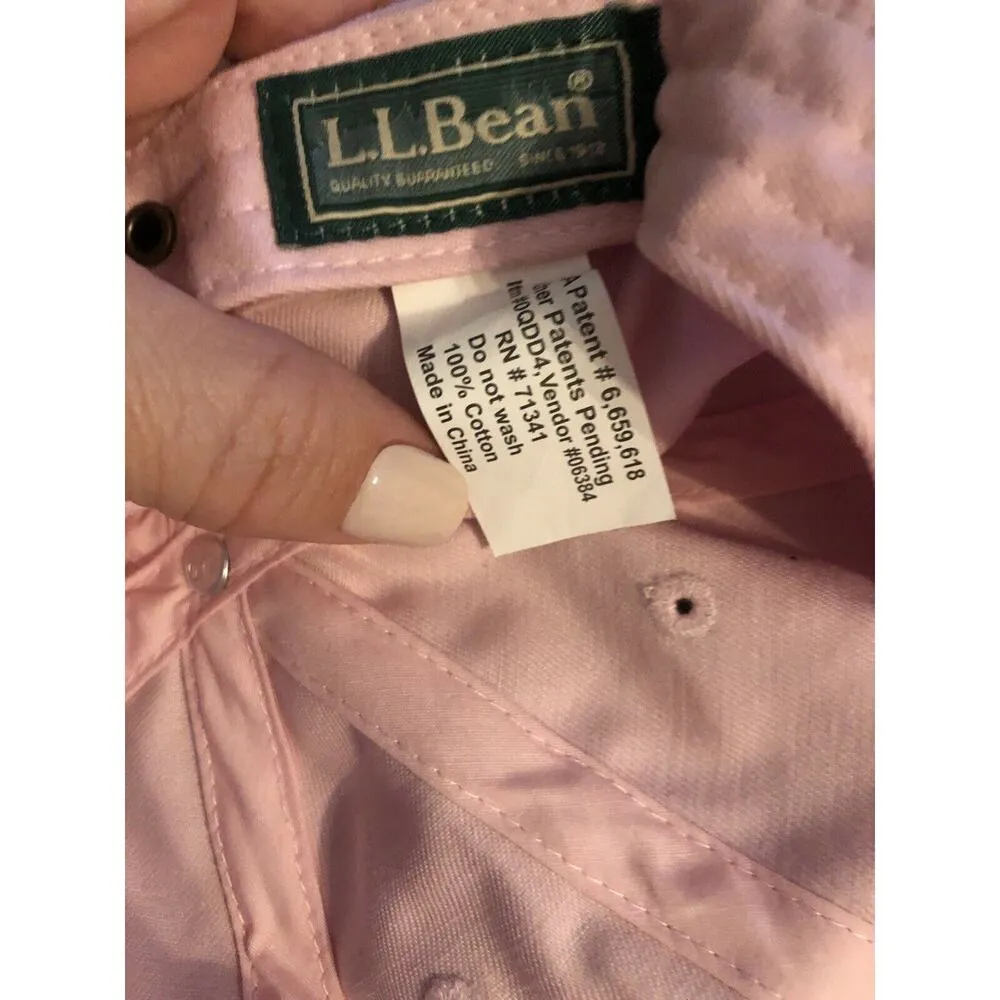 L.L. Bean Pink Hat With Lights In The Brim Camping Hiking Fishing HuntingWomen's - Image 5