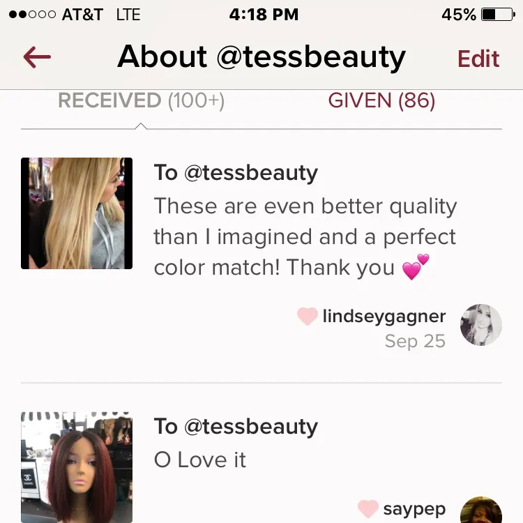 Clipin Hair Extensions 18 Inch Long 9 pcs Clipin - Image 7