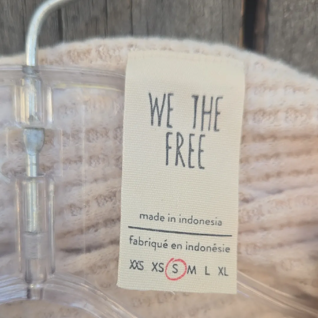 We the Free Ivory Turtleneck Slouch Long Ottoman Sweater - Image 2