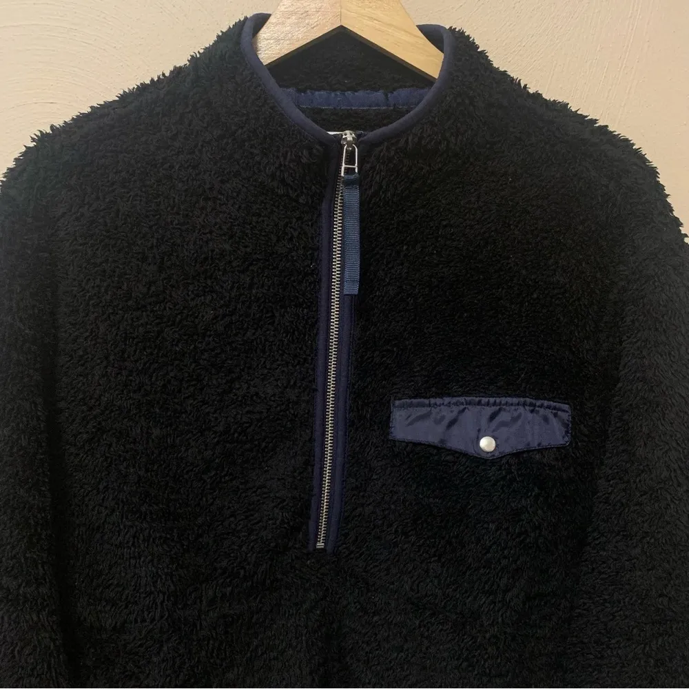Sierra Pullover in Black Size Medium Teddy Sherpa - Image 7