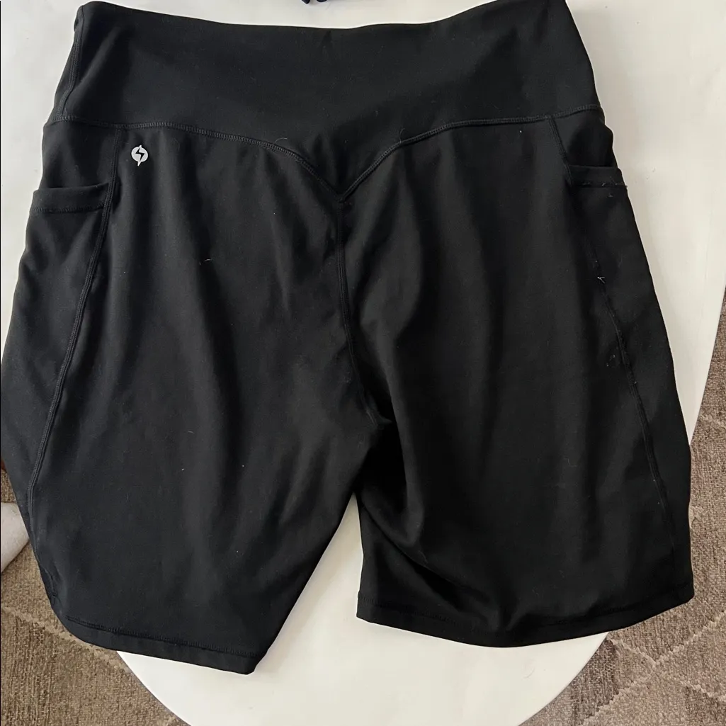 POPFLEX Crisscross Hourglass Biker Short - Image 5