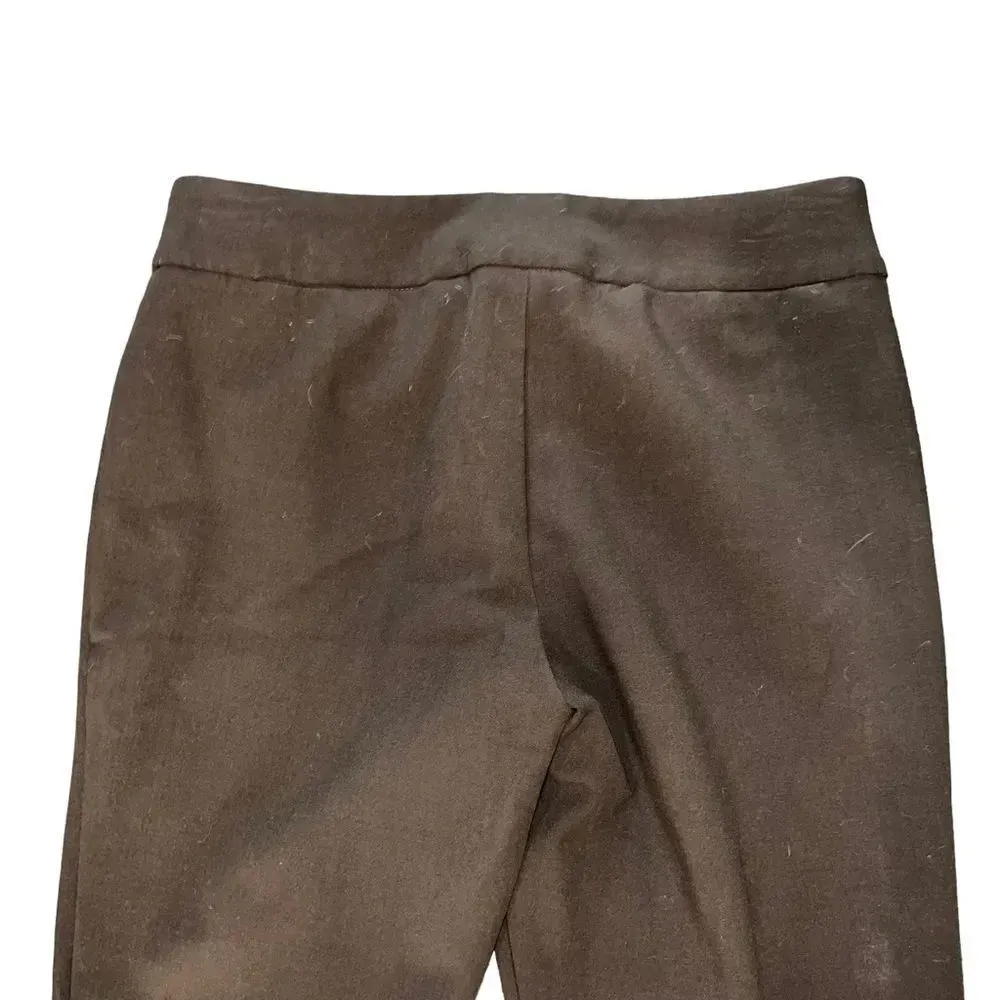 Talbots Brown Signature Straight Leg Dress Pants Size‎ 10 - Image 5