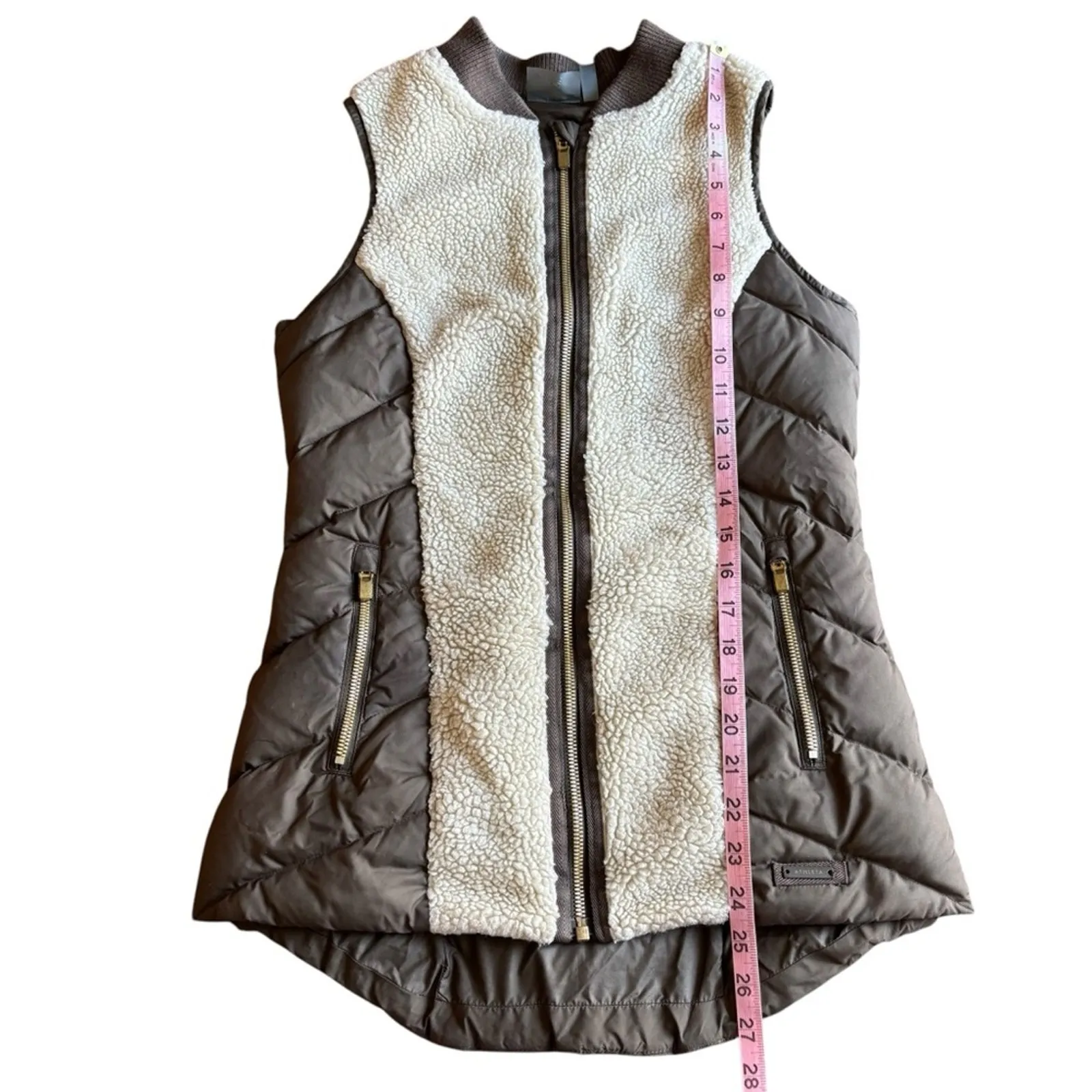 Athleta Responsible Down Tundra Vest- Size XXSmall - Image 13