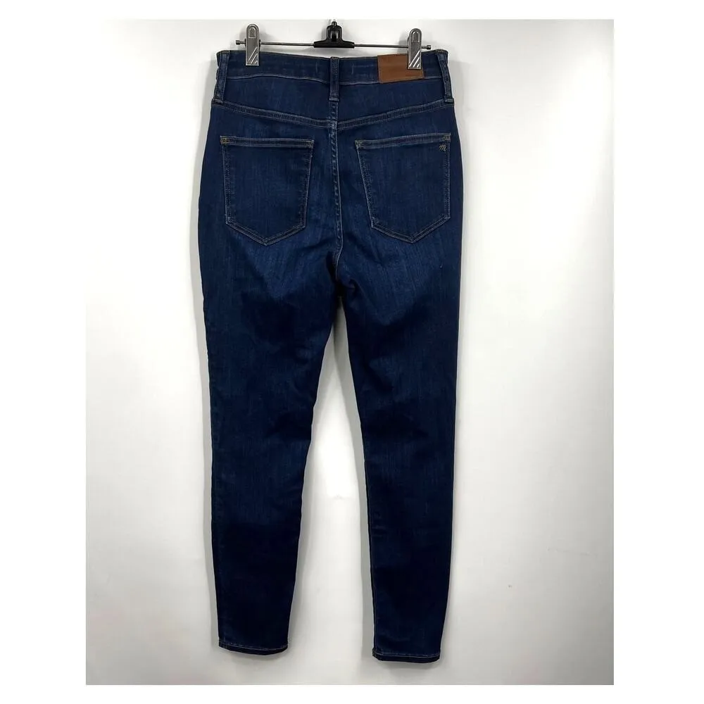 Madewell Curvy High Rise Skinny Blue Denim Jeans Size 26 - Image 8