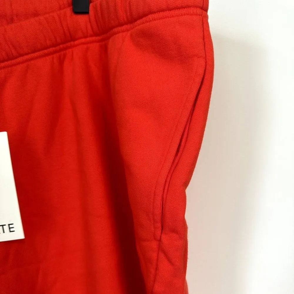 NEW MATE the Label Organic Red Fleece Relaxed Pocket Sweatpants - 3X - Image 9