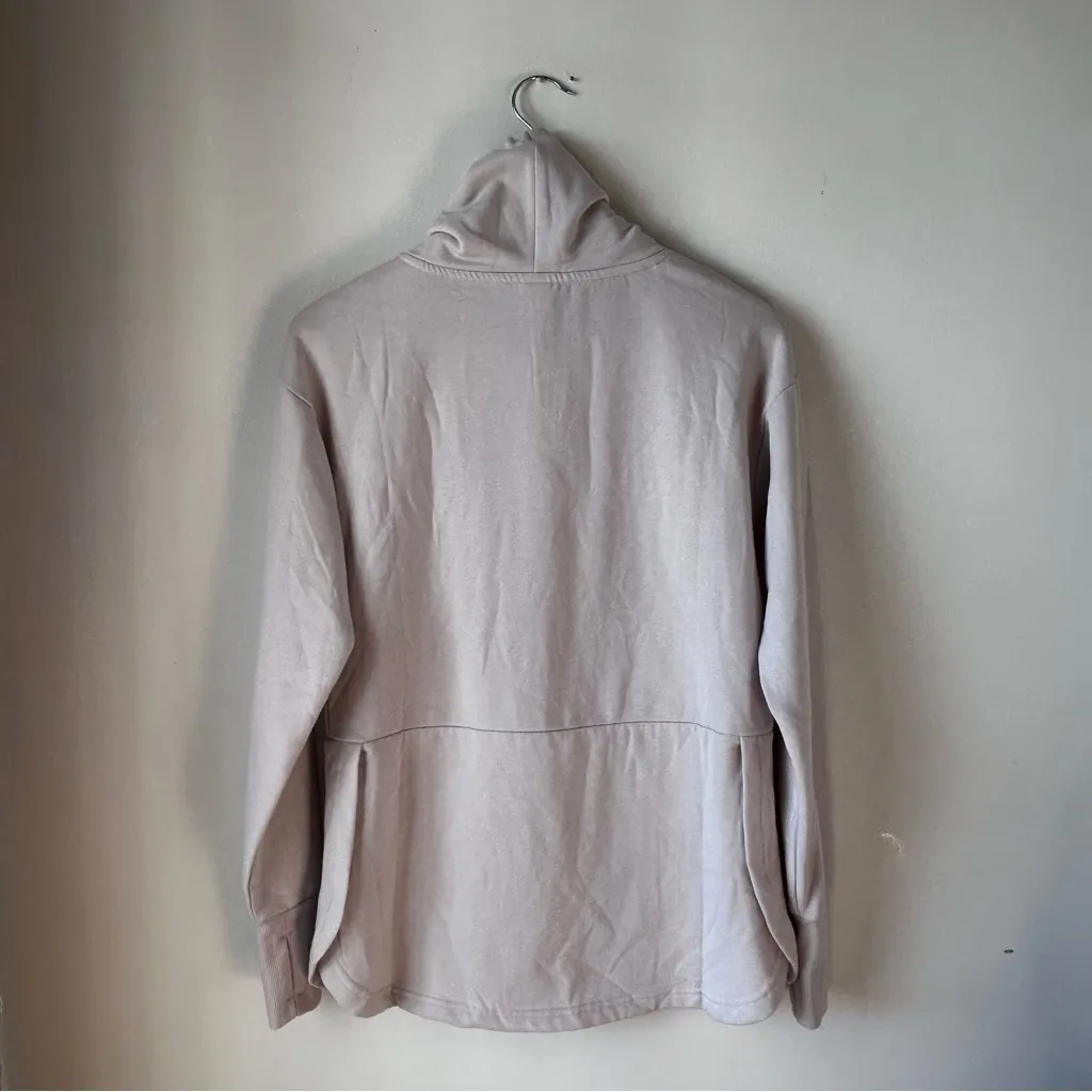 RBX Cowl Neck Sweatshirt Small White - Image 8