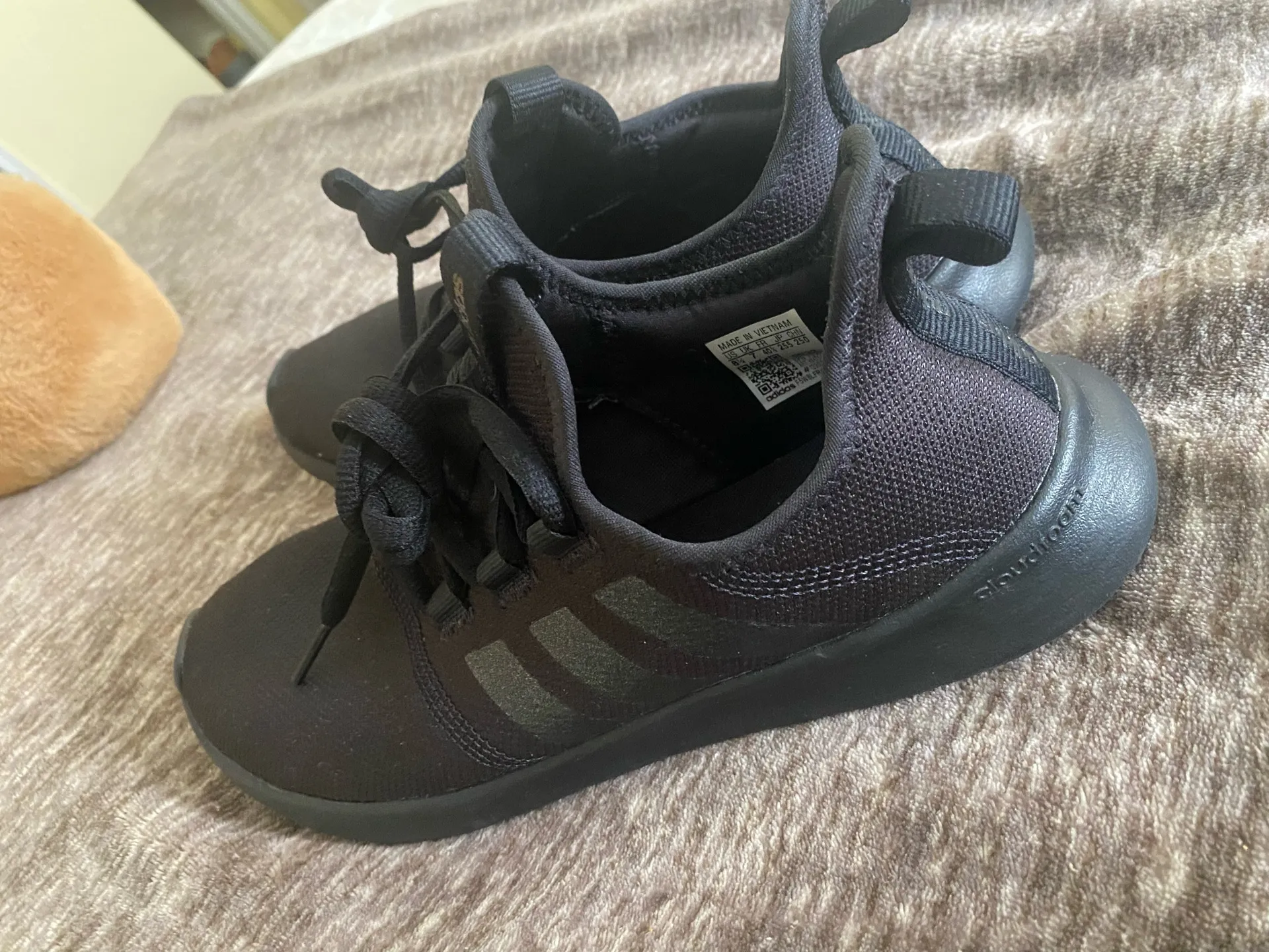 Adidas Women's Cloudfoam Pure 2.0 Running Shoes Black. Size 8.5 - Image 4