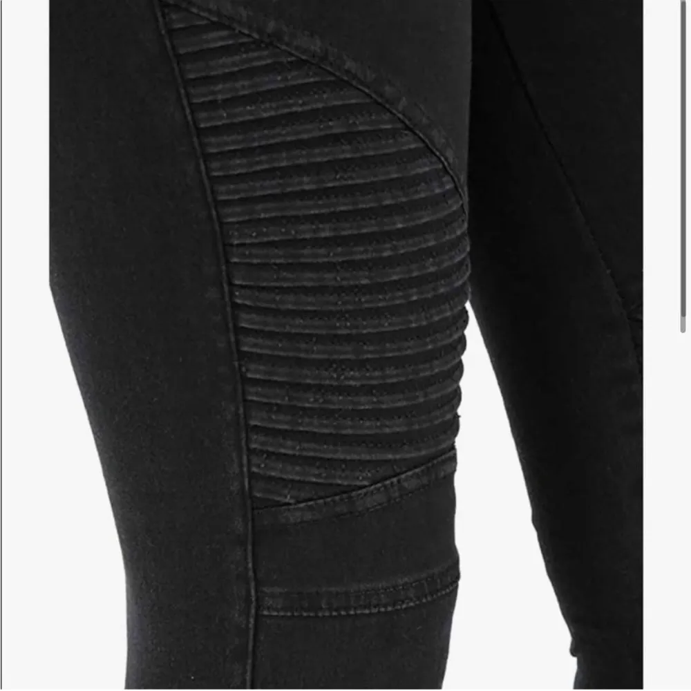 NWT Beulah Black Moto Jeggings - Image 7