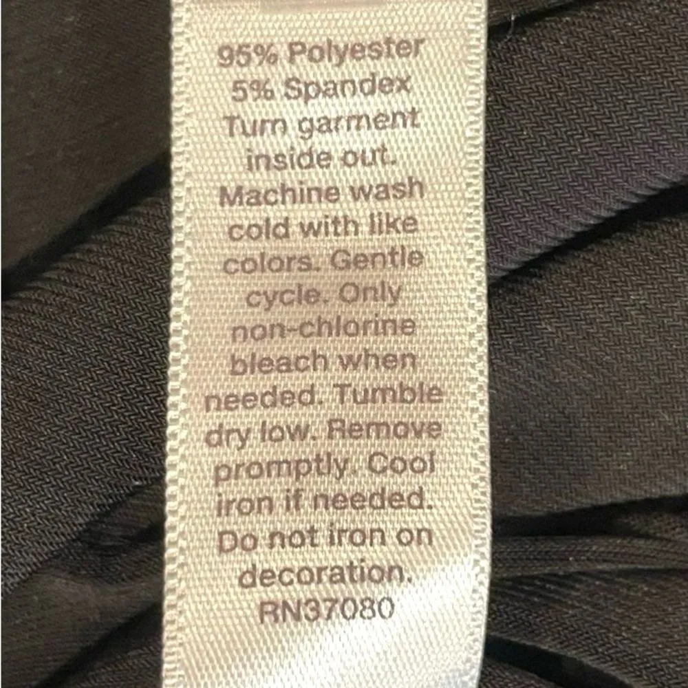 EST. 1946 Dress Midi Dress Long Bell Sleeves & Rivet Embellishments Small NWT! - Image 9