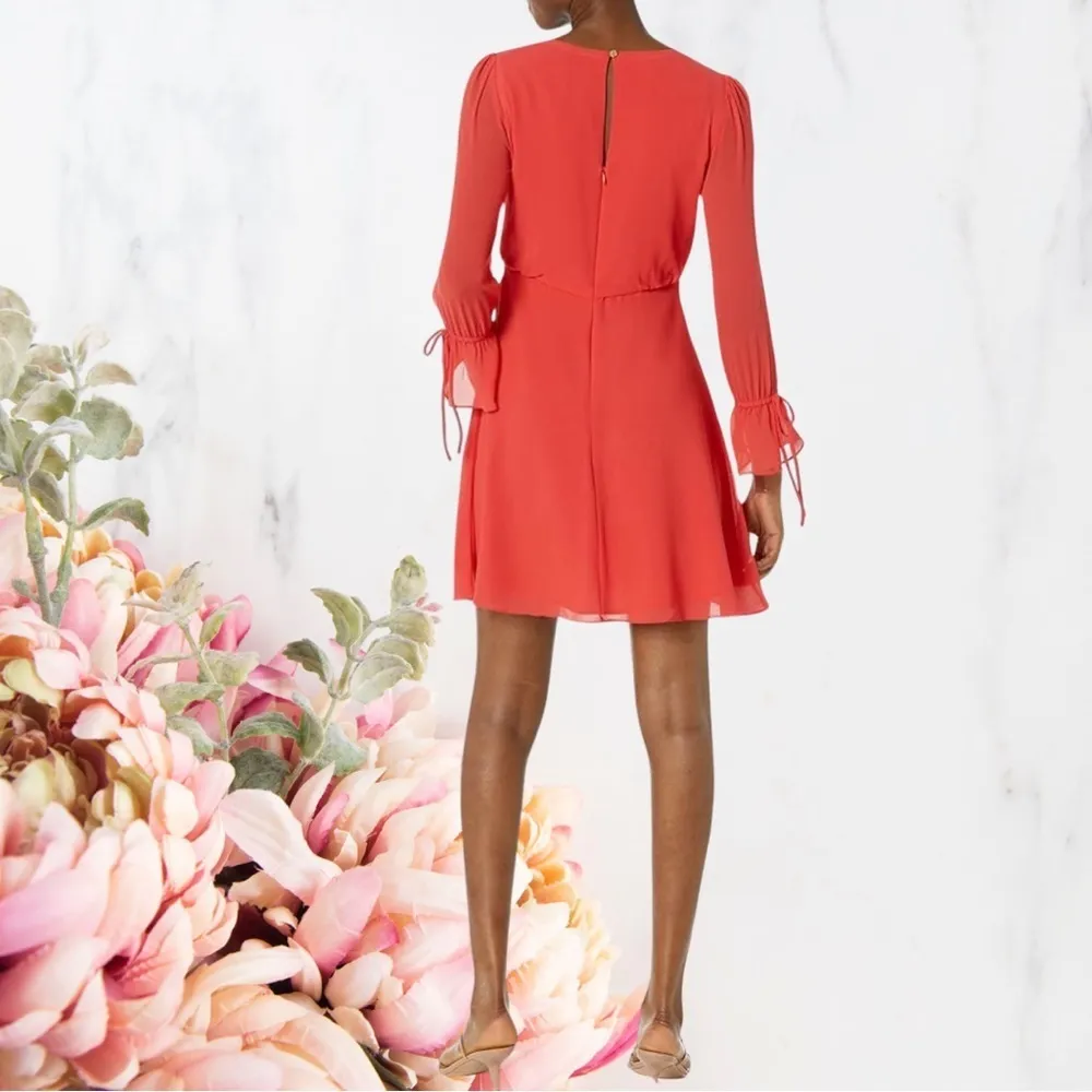 Vince Camuto Coral Midi Dress - Sz 6 - Image 2