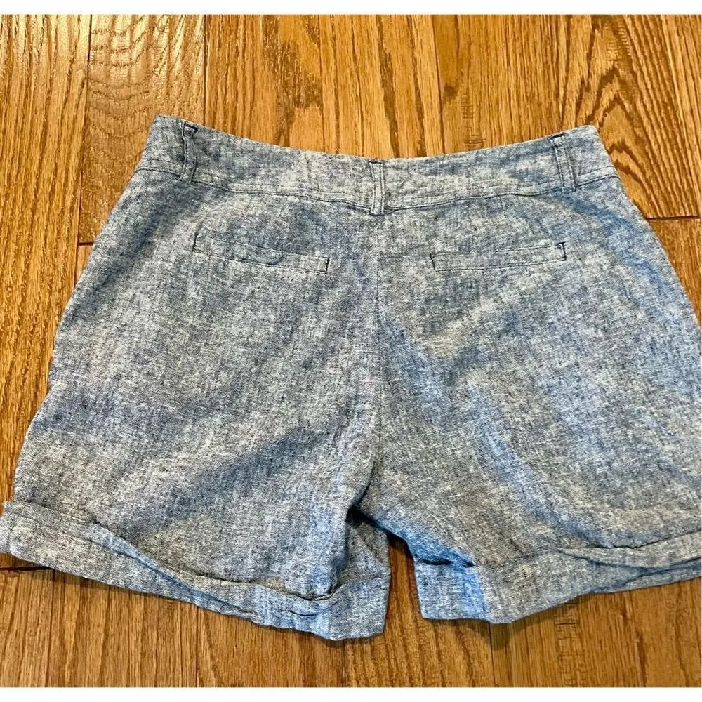 Apt. 9 Torie linen blend short size 6 - Image 8