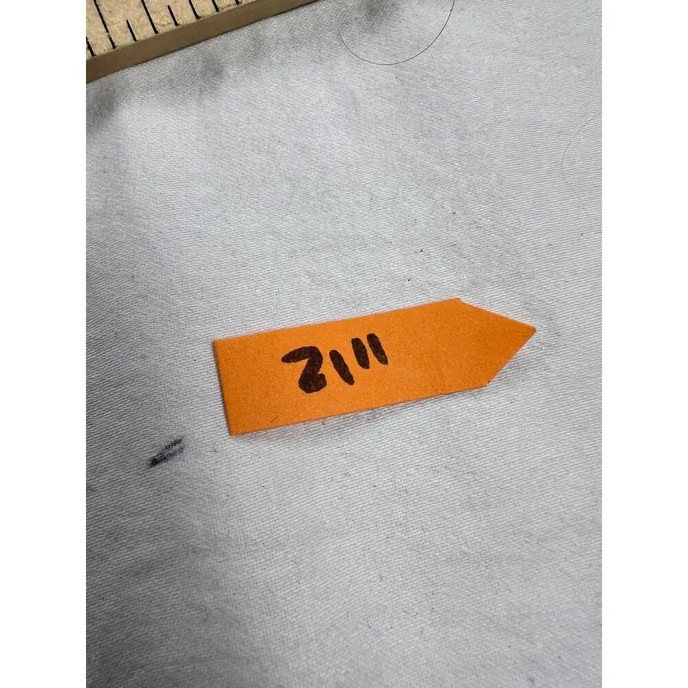 Jacques Le Corre Diffusion Colorful Wide Brim Striped Straw Sun Hat Boho Chic - Image 9