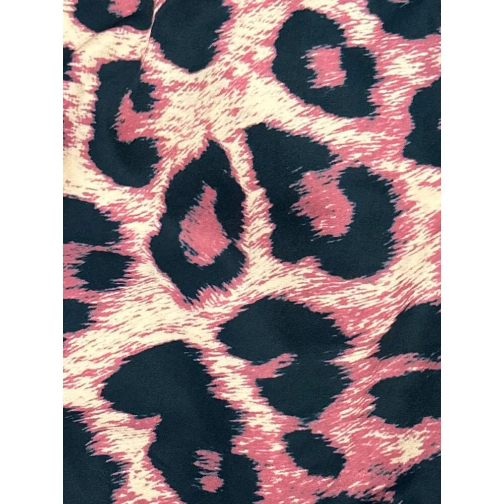 CCC Leopard Print Solid Black Spotted Murena Motif Embellished Single Gold Tone Size undefined - Image 8