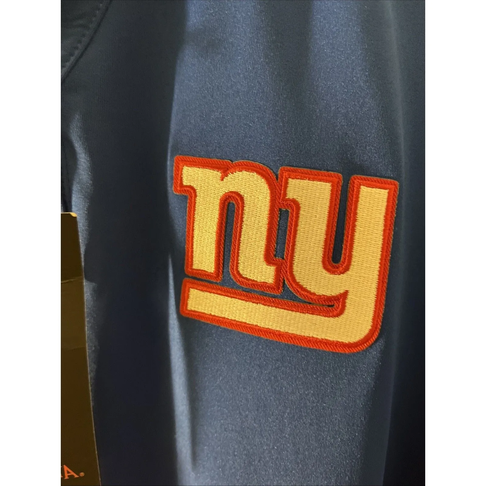New York Giants Activewear Polo Shirt Antigua Blue Womens Size XXL - Image 5