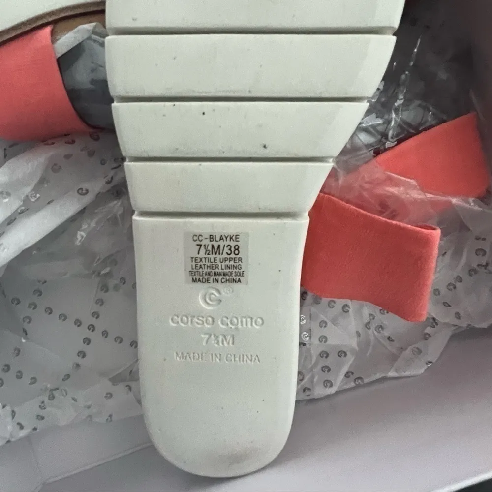 CORSO COMO WOMENS BLAYKE
OPEN TOE COMFORT WEDGE
SANDALS PLATFORMS - Image 5