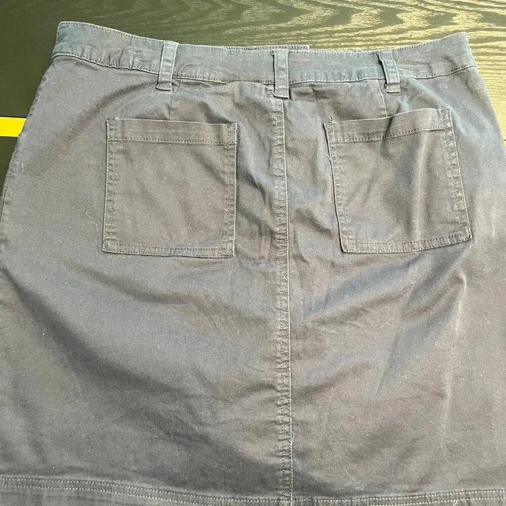 Karen Scott  Skort - Navy Blue - Size 8 - Image 11