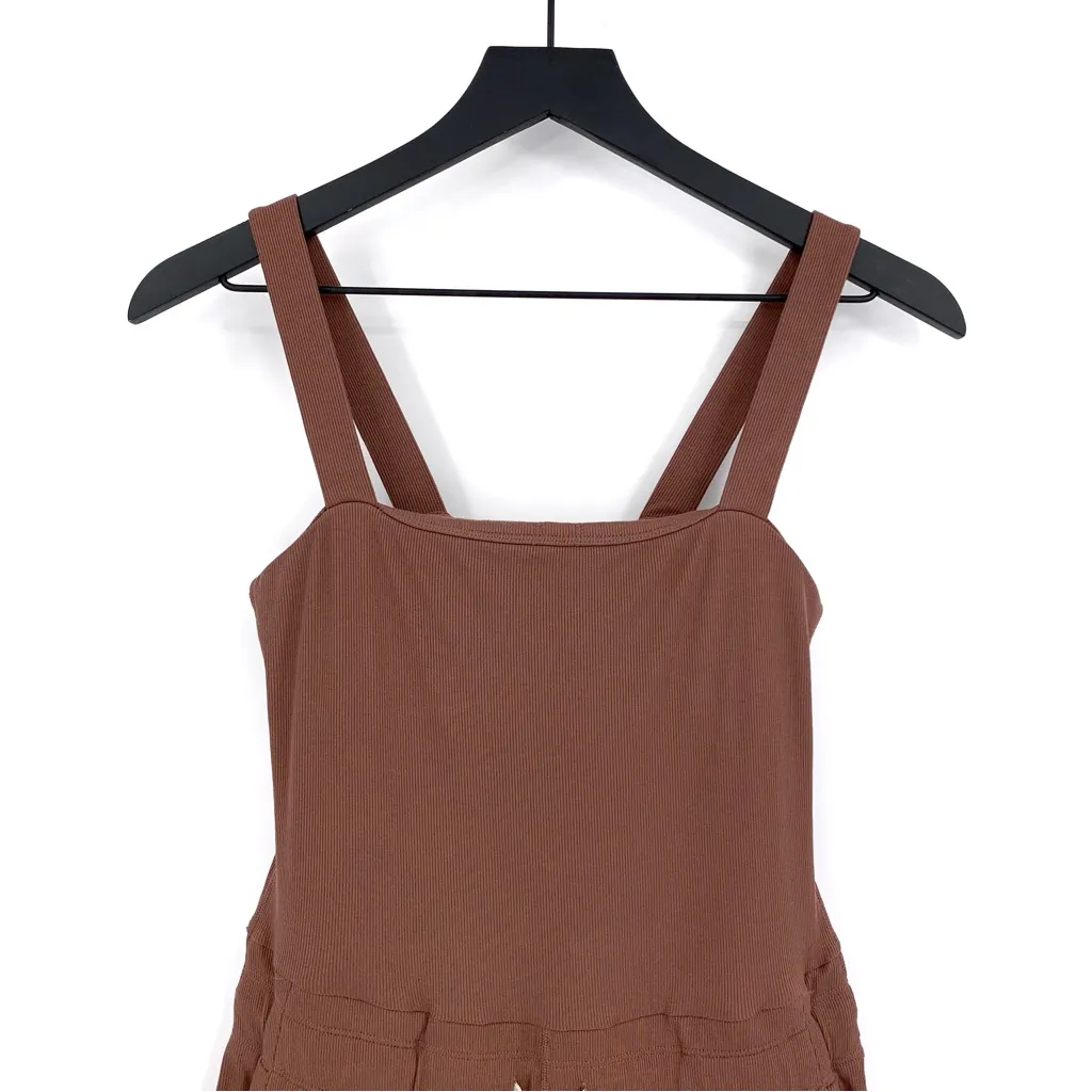Vuori  Mudra Pose Jumpsuit Chestnut Brown S - Image 2